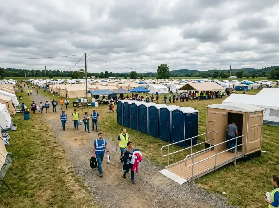 disaster-relief-camp-restrooms-010 — frequently asked questions, Dumpster & Portable Bathrooms Rental in Central City, NE